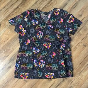 Star Wars women scrub top.